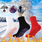 Schwarze Thermo-Socken maschinenwaschbar für Damen Einheitsgröße für den für den Winter 