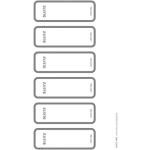 Graue Leitz Ordner-Etiketten aus Papier 60-teilig 