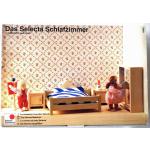 Selecta Schlafzimmer für Puppenhaus (Verkauf durch "Tanja Stahl Hobby & More" auf duo-shop.de)