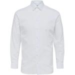 Weiße Selected Kentkragen Hemden mit Kent-Kragen für Herren Größe M 