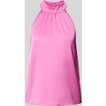 Pinke Selected Femme Neckholder-Tops aus Polyester für Damen Größe XS für den für den Sommer 