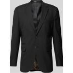 Schwarze Unifarbene Selected Homme Businesskleidung aus Polyester für Herren Übergröße 
