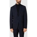 Reduzierte Marineblaue Selected Homme Businesskleidung aus Polyester für Herren Übergröße 