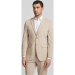 Sandfarbene Selected Homme Businesskleidung aus Polyester für Herren Größe S 3-teilig 
