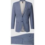 Hellblaue Selected Homme Businesskleidung aus Polyester für Herren Größe S 3-teilig 