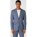 Hellblaue Selected Homme Businesskleidung aus Polyester für Herren Übergröße 3-teilig 