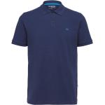 SELECTED Poloshirt, Regular Fit, Bio-Baumwolle, für Herren, blau, S