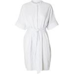 Weiße Oversize Selected Sommerkleider für Damen für den für den Sommer 