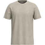 Beige Unifarbene Selected T-Shirts für Herren Größe XL 
