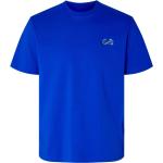 Blaue Selected T-Shirts für Herren Größe M 