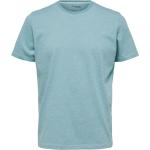 Blaue Selected T-Shirts für Herren Größe L 