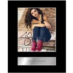 Selena Gomez signiertes Foto mit Passepartout, #1, Musik-Autogramm, Geschenk