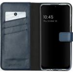 Blaue Samsung Galaxy A12 Hüllen 2023 Art: Flip Cases aus Leder 