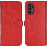 Rote Samsung Galaxy A13 Hüllen Art: Flip Cases aus Leder 