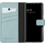 Hellblaue Samsung Galaxy A41 Hüllen 2023 Art: Flip Cases aus Leder 