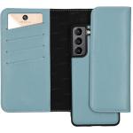 Reduzierte Blaue Vegane Samsung Galaxy S21 5G Hüllen Art: Flip Cases aus Leder 