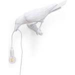 Weiße Seletti Außenwandleuchten & Außenwandlampen mit Tiermotiv aus Kunstharz 