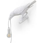 Weiße Seletti Außenwandleuchten & Außenwandlampen mit Tiermotiv aus Kunstharz 