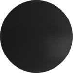 Schwarzes Unifarbenes Modernes Seltmann Weiden Rundes Porzellan-Geschirr 26 cm aus Porzellan 