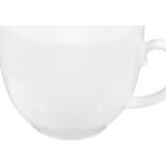 Seltmann Weiden Kaffeetasse RONDO UNI 6er Set weiß - Porzellan - 210 ml - mikrowellengeeignet - spülmaschinenfest