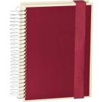 Rote Semikolon Notizbücher & Kladden DIN A5 