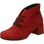 Rote Semler Stiefeletten & Boots mit Schnürsenkel aus Leder Größe 38 