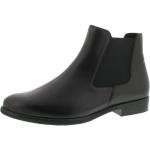 Schwarze Semler Ankle Boots & Klassische Stiefeletten aus Leder mit herausnehmbarem Fußbett für Damen 