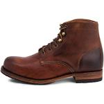 Sendra Boots - 10604 Herren Cowboystiefel mit Schuhabsatz und runder Spitze - Brauner Leder Cowboystiefel Style - Elegante Stiefel - 43