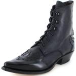 Schwarze Sendra Boots Cowboy-Boots & Cowboystiefeletten mit Schnürsenkel für Damen 