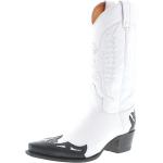 Sendra Boots 13170 Nego Blanco Damen Westernstiefel - weiß schwarz