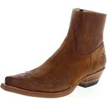 Braune Sendra Boots Camello Cowboy-Boots & Cowboystiefeletten mit Reißverschluss für Herren Größe 23 