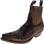 Schwarze Sendra Boots Camello Cowboy-Boots & Cowboystiefeletten für Herren 