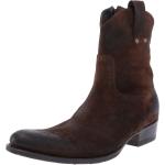 Schwarze Cowboy-Boots & Cowboystiefeletten für Herren Größe 45 mit Absatzhöhe über 9cm 