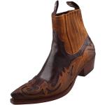 Braune Sendra Boots Camello Cowboy-Boots & Cowboystiefeletten aus Leder für Herren Größe 43 