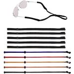 SENHAI 10 Stück Unisex Einstellbar Eyewear Retainer Früher Sonnenbrillenhalter Strap Brillenhalter String sicher Halskordel für Sport, Lesen, Außenaktivität