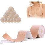 Reduzierte Nudefarbene Trägerlose BHs aus Baumwolle in 75A für Damen Größe M 
