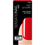 Sensationail Nail Polish gel color scarlet red
