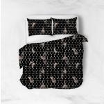 Schwarze Bettwäsche Sets & Bettwäsche Garnituren aus Mako-Satin trocknergeeignet 135x200 2-teilig 