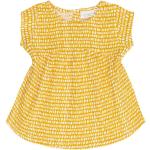 Gelbe Gepunktete Sense Organics Bio Nachhaltige Gemusterte Kinderkleider mit Knopf aus Baumwolle für Babys Größe 80 