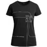 Schwarze Martini Sportswear T-Shirts aus Polyester für Damen Größe M für den für den Sommer 
