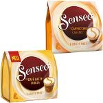 Senseo Kaffeepads Cappuccino - Cafe Latte Special Set, Milchkaffee, Milch Kaffee Pad, 2 Sorten