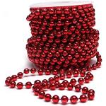 5 x 1,3m Perlengirlande Perlenkette Perlenschnur Tischdeko Hochzeit Perlenband 