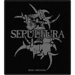 Sepultura Logo Unisex Patch Standard 100% Polyester Band-Merch, Bands