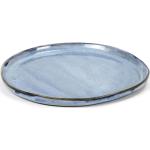 Blaue Runde Speiseteller & Essteller 19 cm aus Keramik 