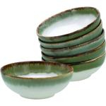Reduzierte Grüne CreaTable Geschirrsets & Geschirrserien aus Keramik mikrowellengeeignet 6-teilig 