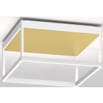 Goldene Minimalistische Serien.Lighting Dimmbare LED Deckenleuchten aus Acrylglas 