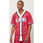 Rote Karl Kani Baseball-Shirts für Herren Größe XL 