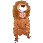 Seruna Löwen-Kostüm, F57 86-92, für Klein-Kind Baby Babies, Wild-Katze Löwe-n Kostüm-e Fasching Karneval Kleinkinder-Karnevalskostüme Kinder-Faschingskostüme