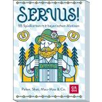 Servus 55 Spielkarten mit bayerischen Motiven: Poker, Skat, Mau-Mau & Co. | illustriertes Kartenset, 55 Blatt inkl. 3 Joker