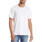 Weiße Business Kurzärmelige Rundhals-Ausschnitt T-Shirts aus Baumwolle für Herren Größe XL 2-teilig 